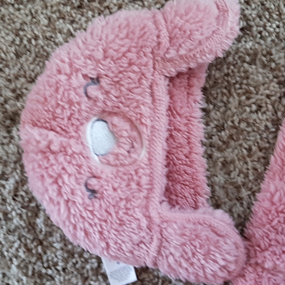 Carters fuzzy jacket with matching hat and mittens - Picture 2 of 3